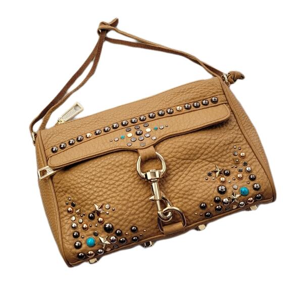 Rebecca Minkoff Studded Southwestern Mini Mac Bag - Picture 1 of 16